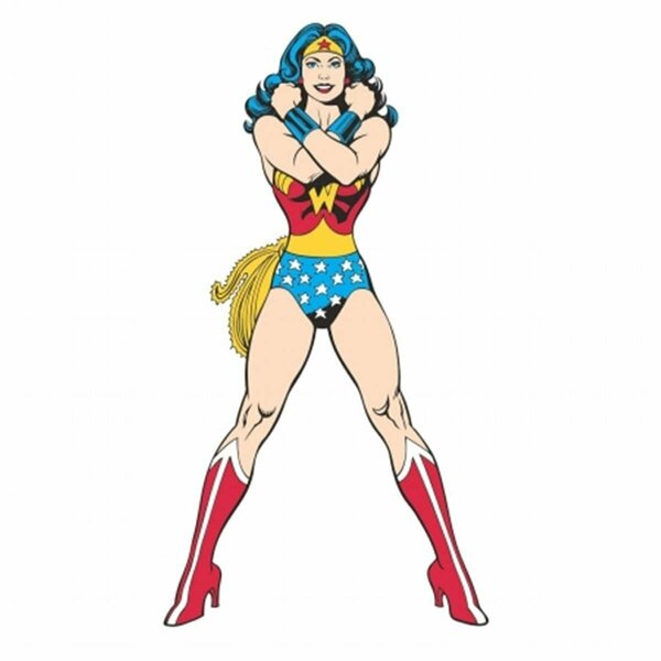 Comfortcorrect Classic Wonder Woman Peel And Stick Giant Wall Decals CO28717
